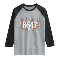 86 47 Floral Boho Style Raglan Shirt Subtle FDT