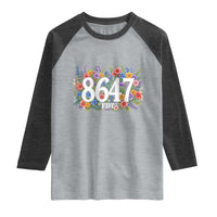 86 47 Floral Boho Style Raglan Shirt Subtle FDT