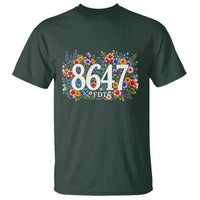 86 47 Floral Boho Style T Shirt Subtle FDT