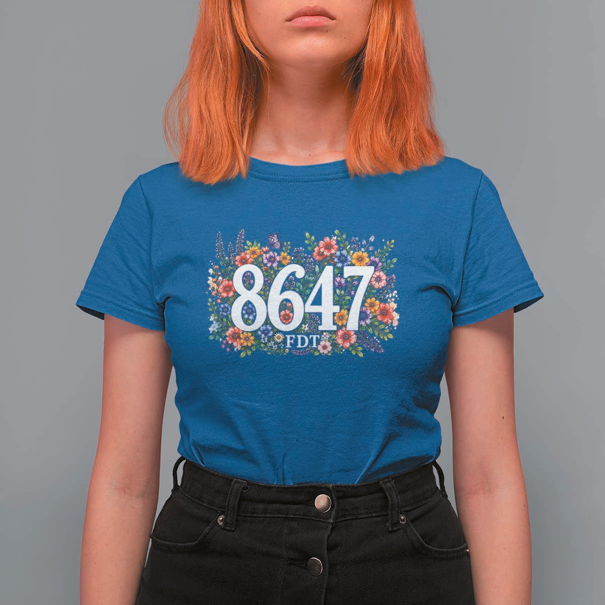 86 47 Floral Boho Style T Shirt For Women Subtle FDT