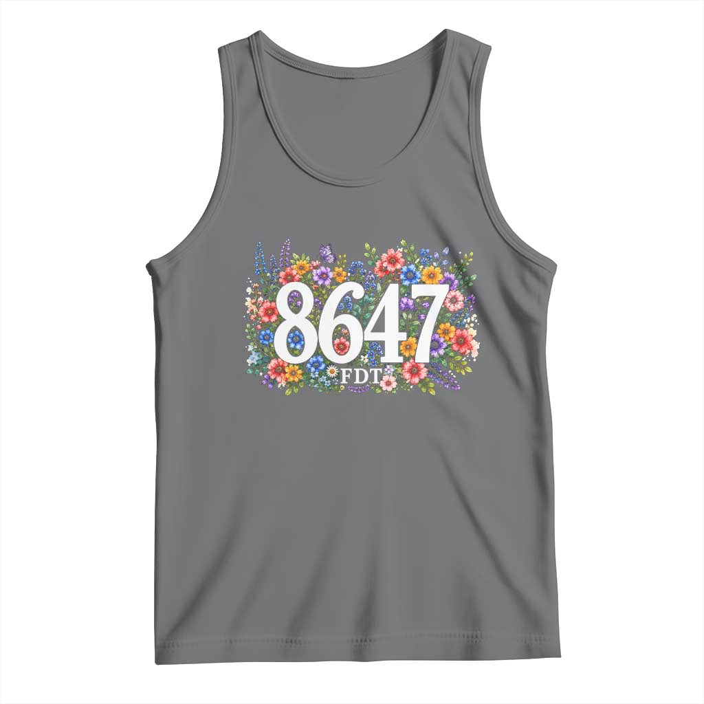 86 47 Floral Boho Style Tank Top Subtle FDT