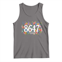 86 47 Floral Boho Style Tank Top Subtle FDT