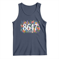 86 47 Floral Boho Style Tank Top Subtle FDT