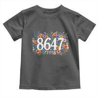 86 47 Floral Boho Style Toddler T Shirt Subtle FDT
