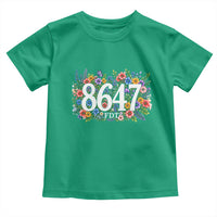 86 47 Floral Boho Style Toddler T Shirt Subtle FDT