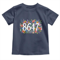 86 47 Floral Boho Style Toddler T Shirt Subtle FDT