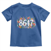 86 47 Floral Boho Style Toddler T Shirt Subtle FDT