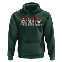 86 47 Subtle Anti FDT Hoodie Funny Skeleton Wearing Hat Sarcastic Political