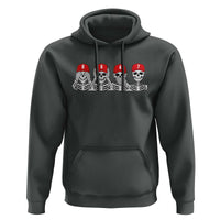 86 47 Subtle Anti FDT Hoodie Funny Skeleton Wearing Hat Sarcastic Political