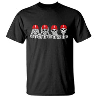 86 47 Subtle Anti FDT T Shirt Funny Skeleton Wearing Hat Sarcastic Political