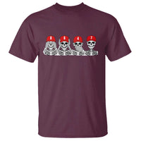 86 47 Subtle Anti FDT T Shirt Funny Skeleton Wearing Hat Sarcastic Political
