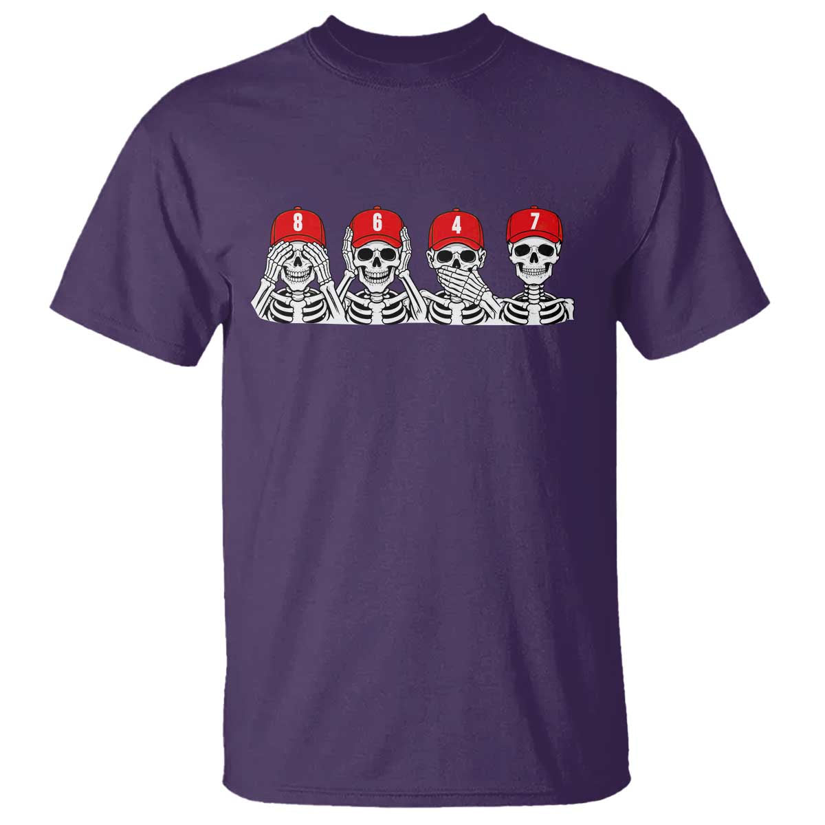86 47 Subtle Anti FDT T Shirt Funny Skeleton Wearing Hat Sarcastic Political