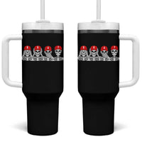86 47 Subtle Anti FDT Tumbler With Handle Funny Skeleton Wearing Hat Sarcastic Political