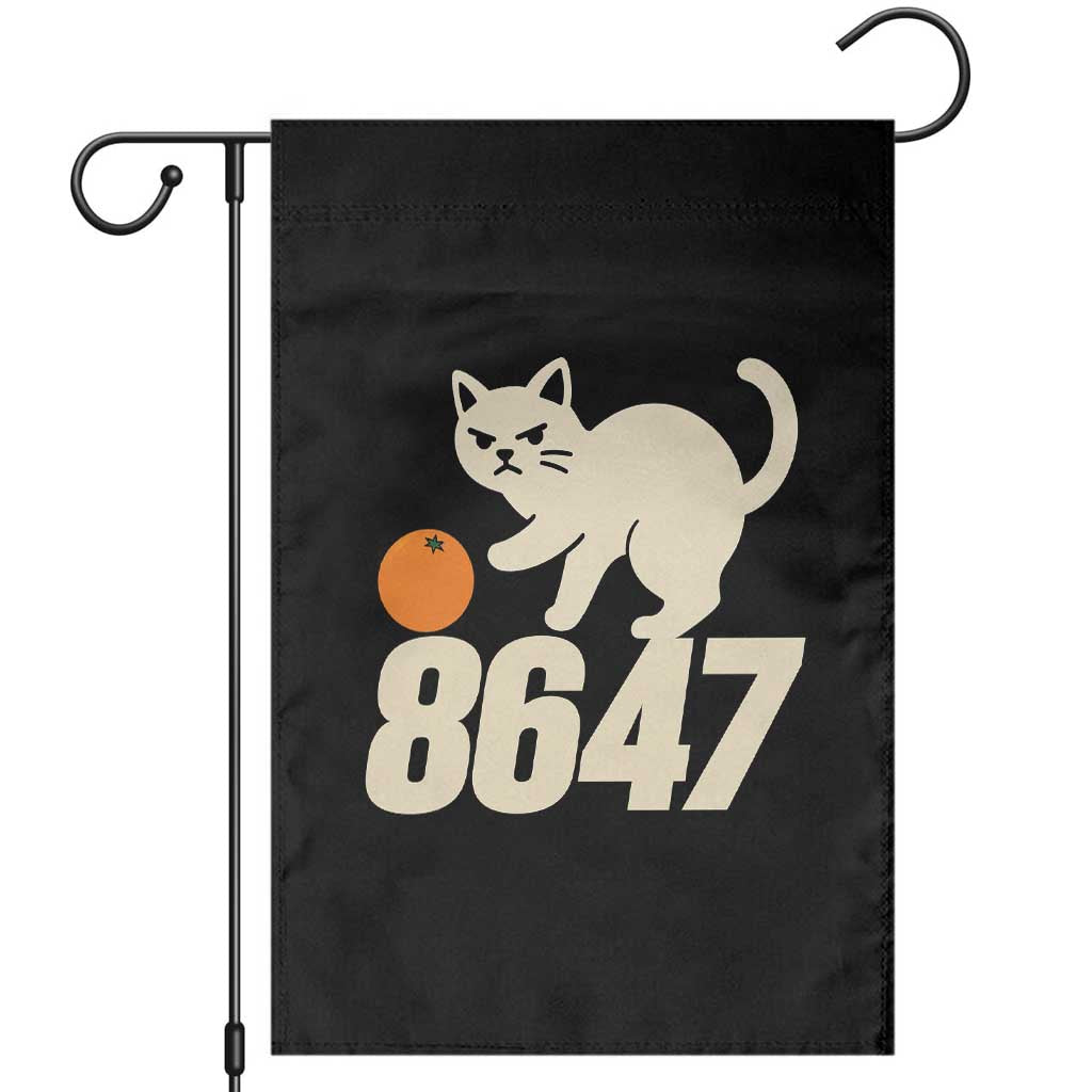 8647 FDT Garden Flag Funny Cat Political Meme