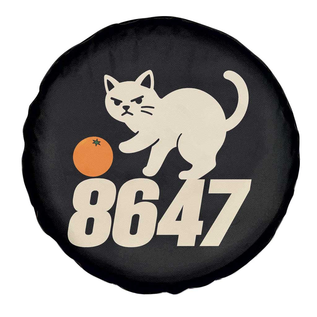 8647 FDT Spare Tire Cover Funny Cat Political Meme