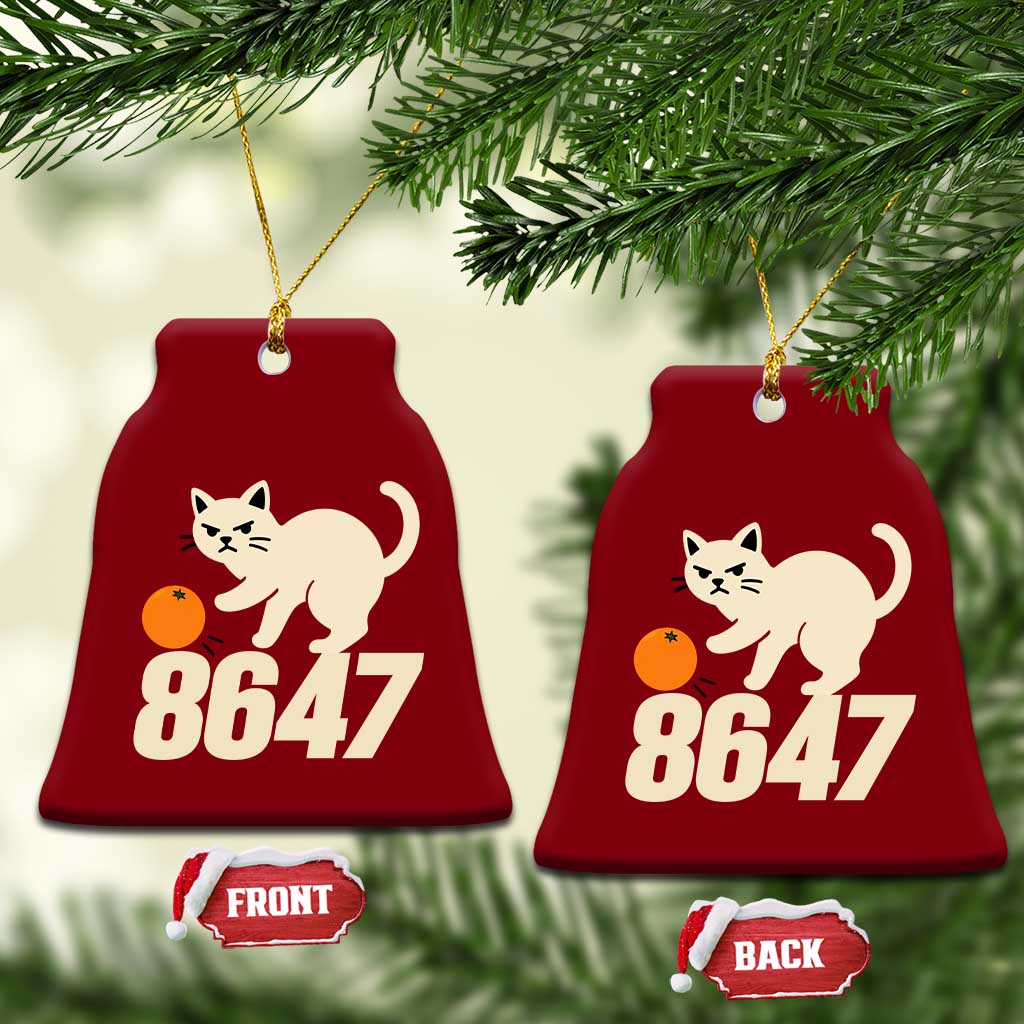 8647 FDT Ceramic Ornament Funny Cat Political Meme