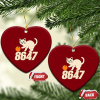 8647 FDT Ceramic Ornament Funny Cat Political Meme