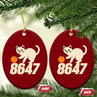 8647 FDT Ceramic Ornament Funny Cat Political Meme