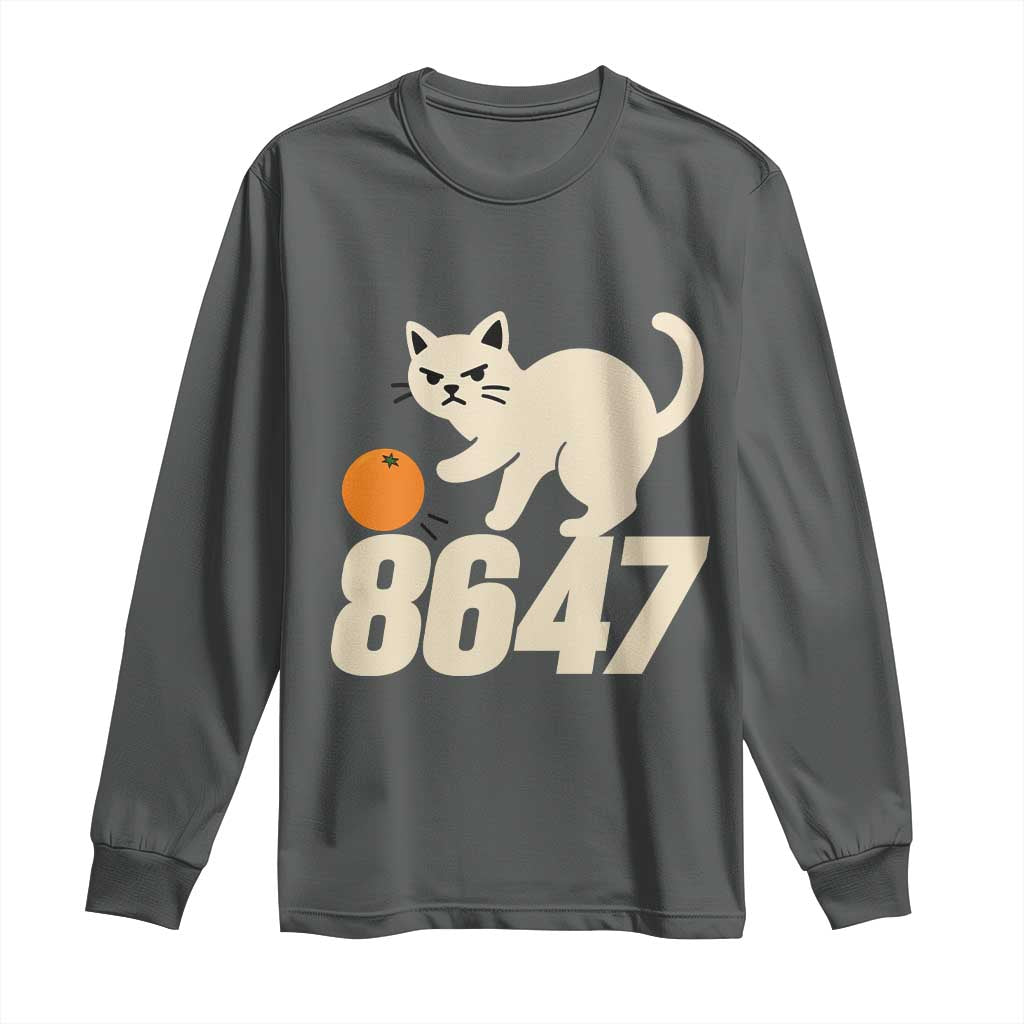 8647 FDT Long Sleeve Shirt Funny Cat Political Meme