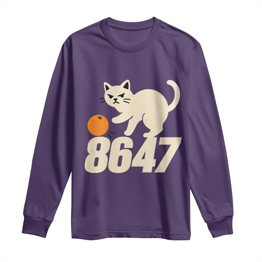 8647 FDT Long Sleeve Shirt Funny Cat Political Meme
