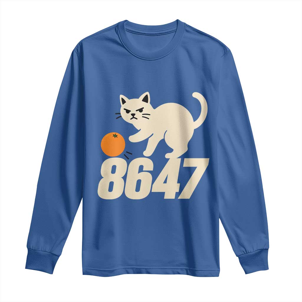 8647 FDT Long Sleeve Shirt Funny Cat Political Meme