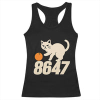 8647 FDT Racerback Tank Top Funny Cat Political Meme