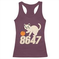 8647 FDT Racerback Tank Top Funny Cat Political Meme