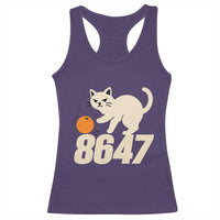 8647 FDT Racerback Tank Top Funny Cat Political Meme