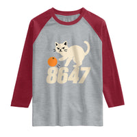 8647 FDT Raglan Shirt Funny Cat Political Meme
