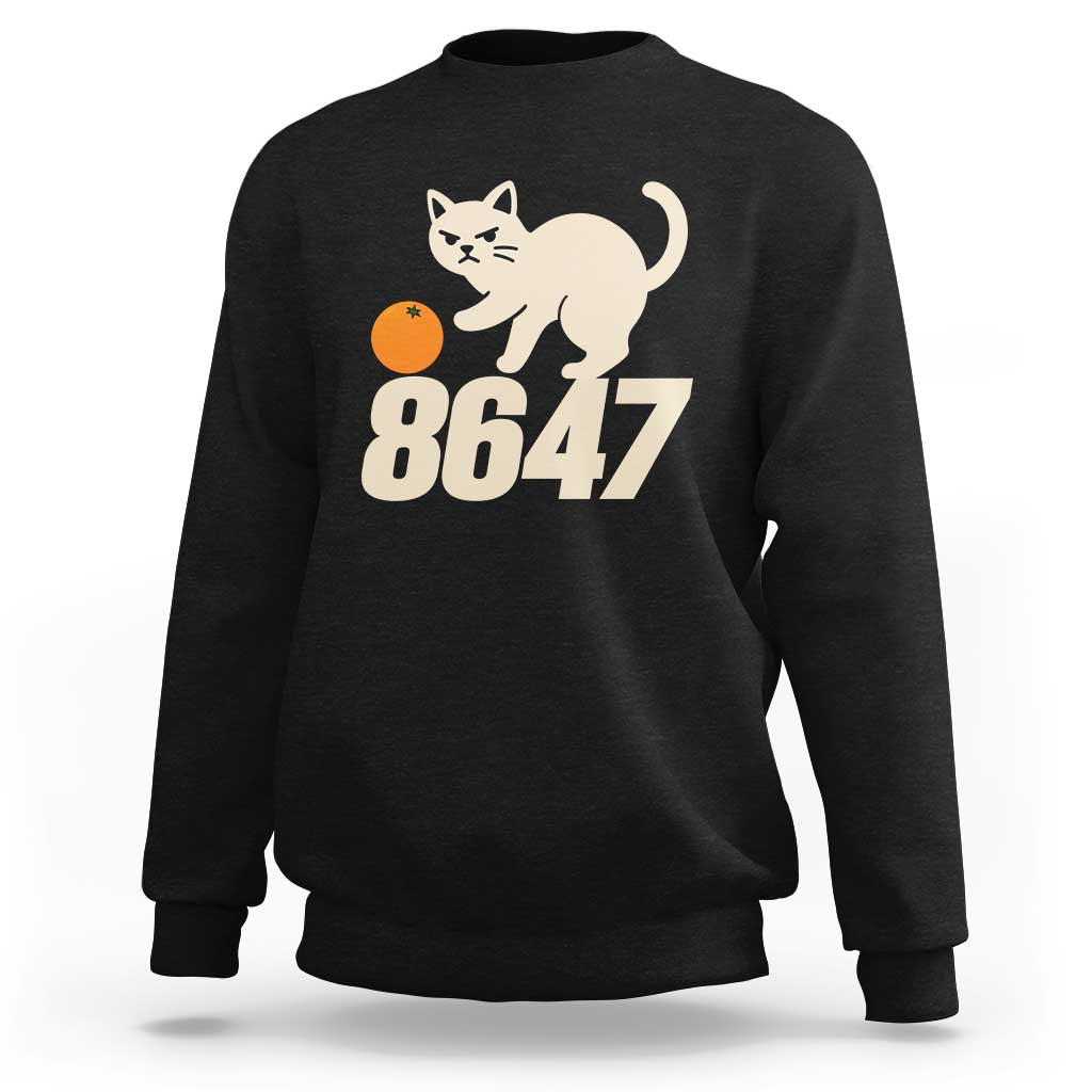 8647 FDT Sweatshirt Funny Cat Political Meme