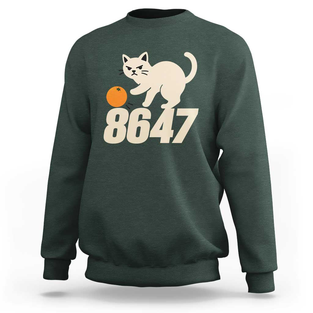 8647 FDT Sweatshirt Funny Cat Political Meme
