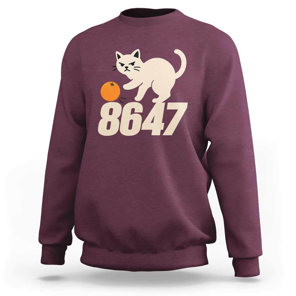 8647 FDT Sweatshirt Funny Cat Political Meme