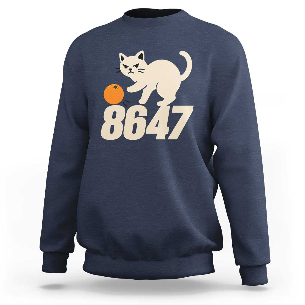 8647 FDT Sweatshirt Funny Cat Political Meme