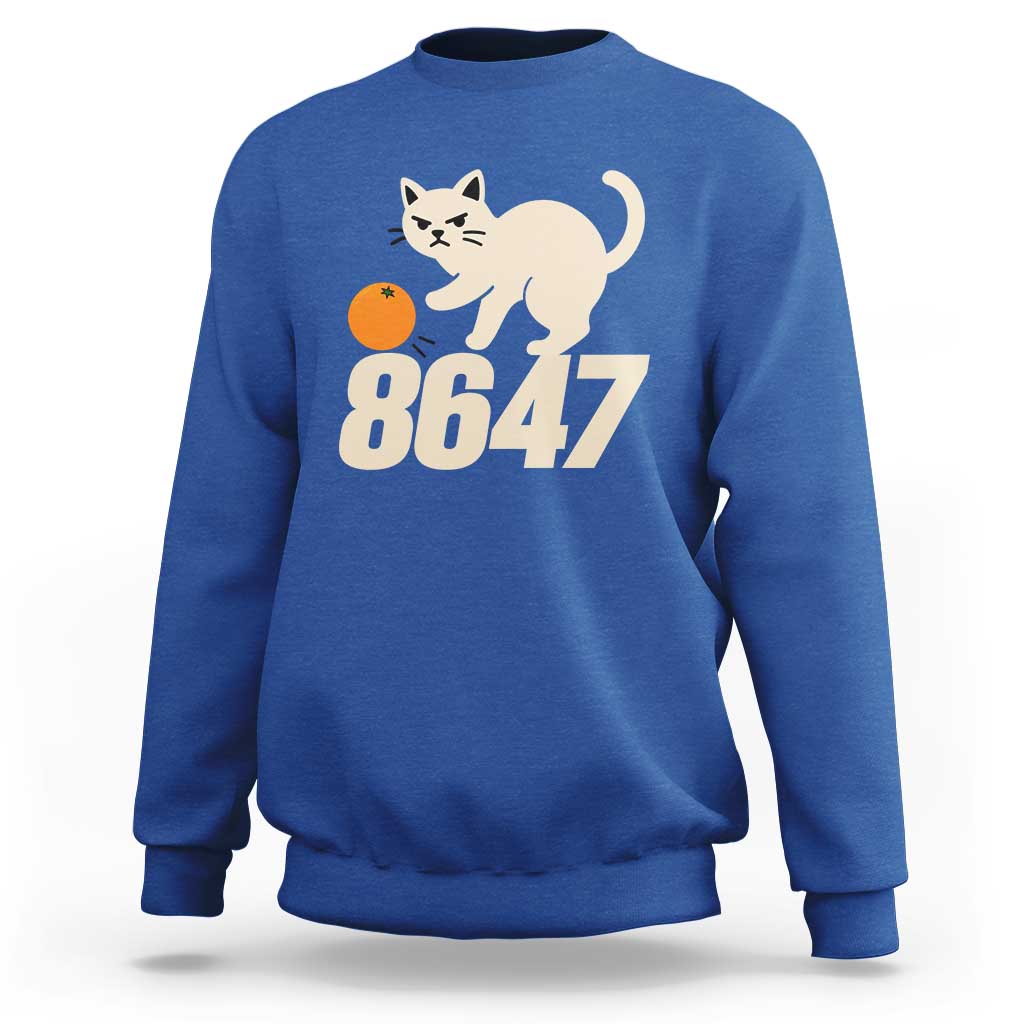 8647 FDT Sweatshirt Funny Cat Political Meme