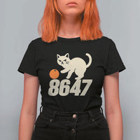 8647 FDT T Shirt For Women Funny Cat Political Meme