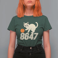 8647 FDT T Shirt For Women Funny Cat Political Meme