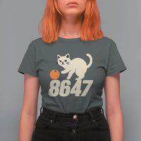 8647 FDT T Shirt For Women Funny Cat Political Meme