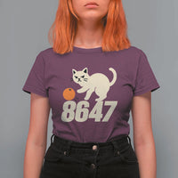 8647 FDT T Shirt For Women Funny Cat Political Meme