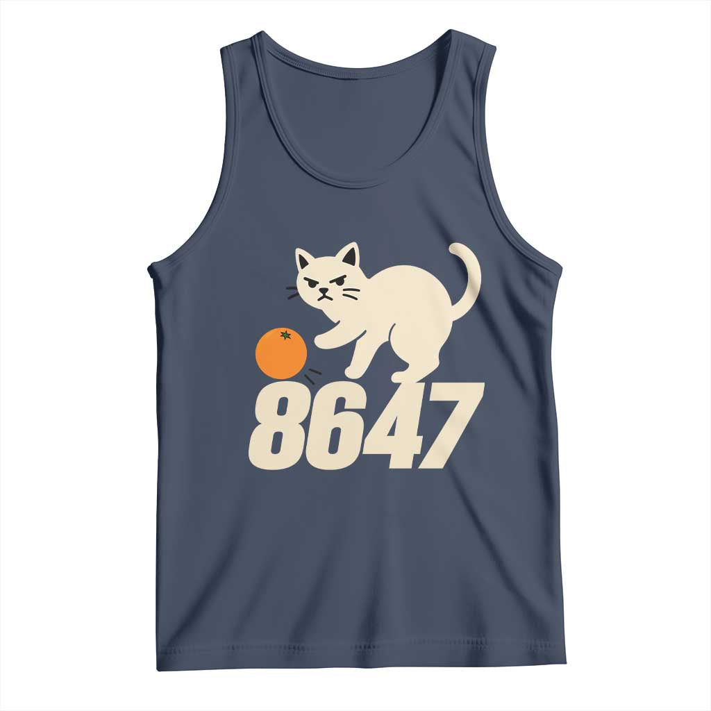 8647 FDT Tank Top Funny Cat Political Meme