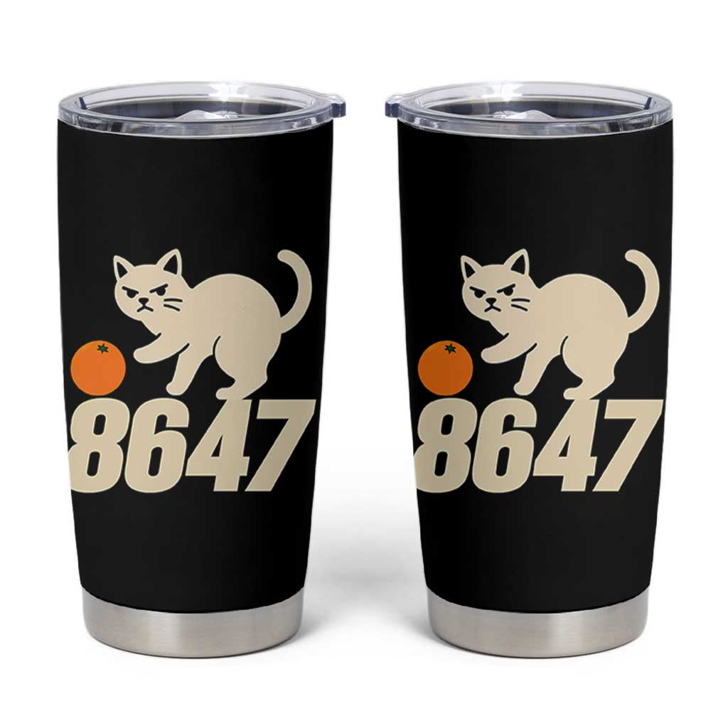 8647 FDT Tumbler Cup Funny Cat Political Meme