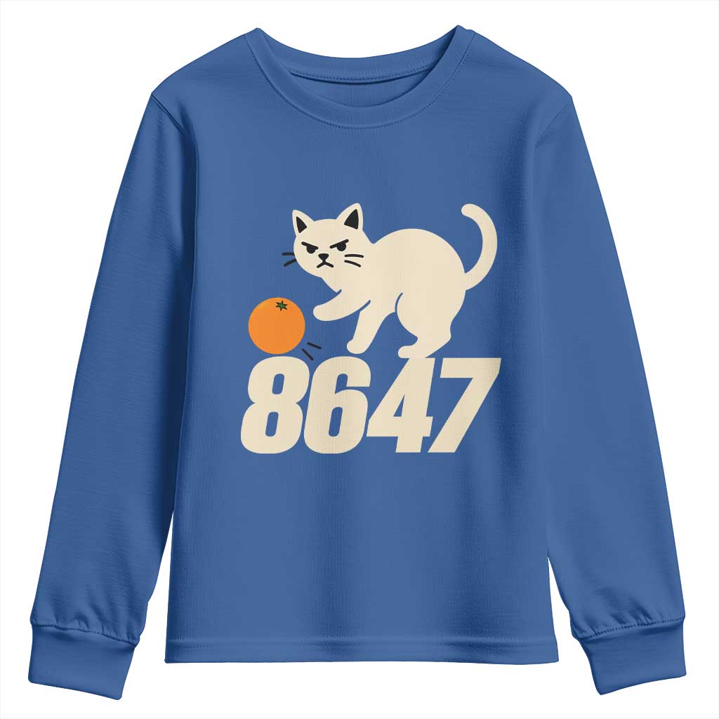 8647 FDT Youth Sweatshirt Funny Cat Political Meme