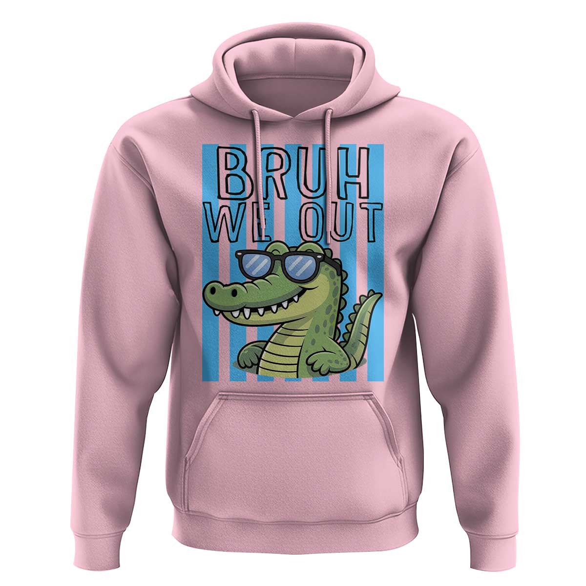 Bruh We Out Alligator Hoodie Last Day of School Teacher