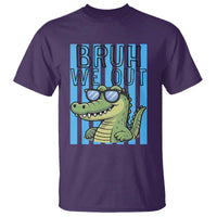 Bruh We Out Alligator T Shirt Last Day of School Teacher