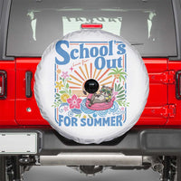 School's Out For Summer Spare Tire Cover Funny Raccoon Last Day of School Teacher