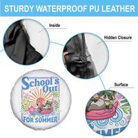 School's Out For Summer Spare Tire Cover Funny Raccoon Last Day of School Teacher