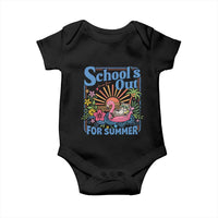 School's Out For Summer Baby Onesie Funny Raccoon Last Day of School Teacher