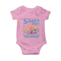 School's Out For Summer Baby Onesie Funny Raccoon Last Day of School Teacher