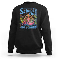 School's Out For Summer Sweatshirt Funny Raccoon Last Day of School Teacher