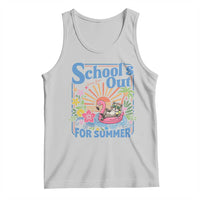 School's Out For Summer Tank Top Funny Raccoon Last Day of School Teacher