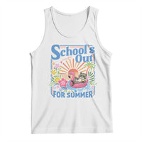 School's Out For Summer Tank Top Funny Raccoon Last Day of School Teacher